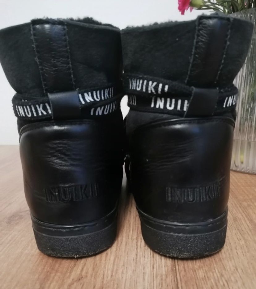 Inuikii 38 śniegowce buty zimowe botki ocieplane viral