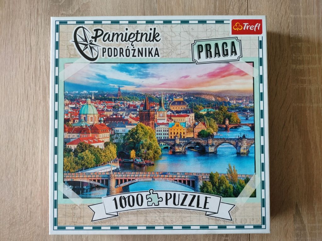 Puzzle Trefl 1000 elementów - Most Karola, Praga