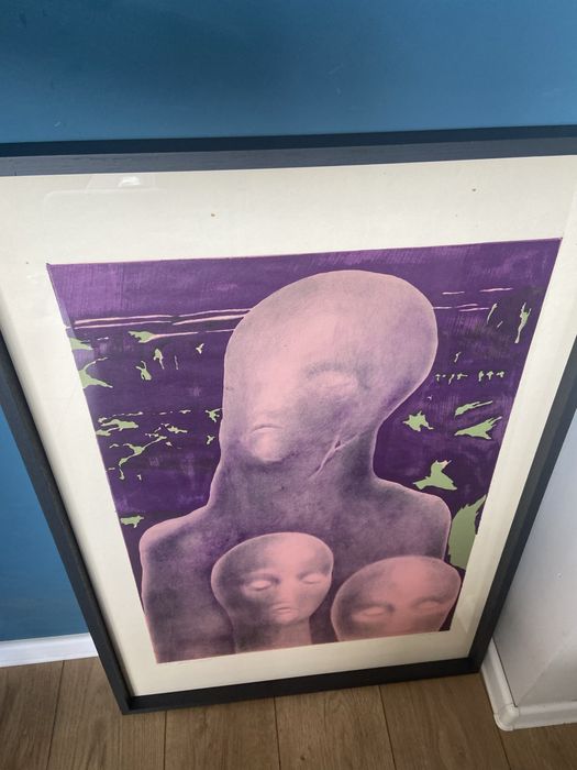 Grafika H.Laskowski z lat 70-tych sygnowana/numerowana