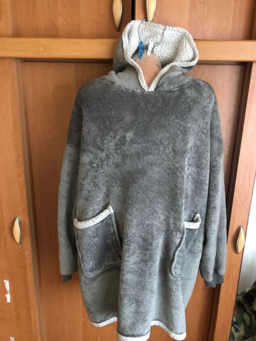 Меховушка, плюшева туника, кофта, худи, 2-3ХL. Siensa, слип, пижама