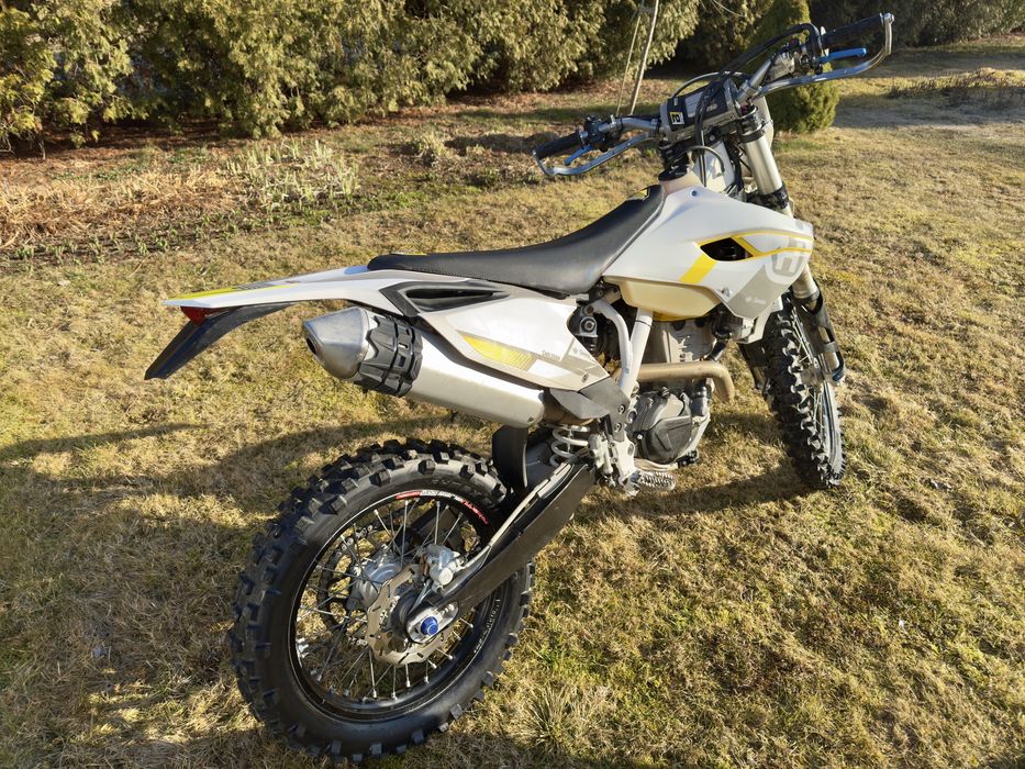 Husqvaran FE 250 ze Szwecji Rekluse Homologacja