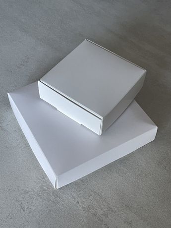 Маленькі білі коробки 10на10 см (нові, опт)