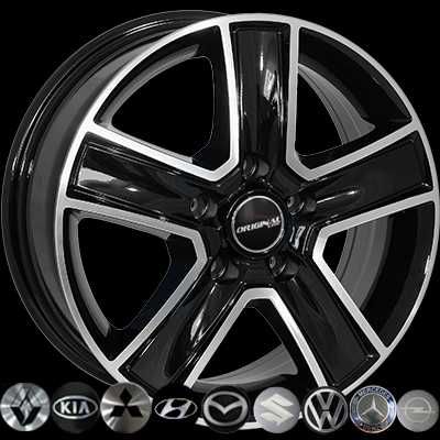 ZW-BK473 BP R15*6.5J PCD5*130 ET54 DIA 84.1