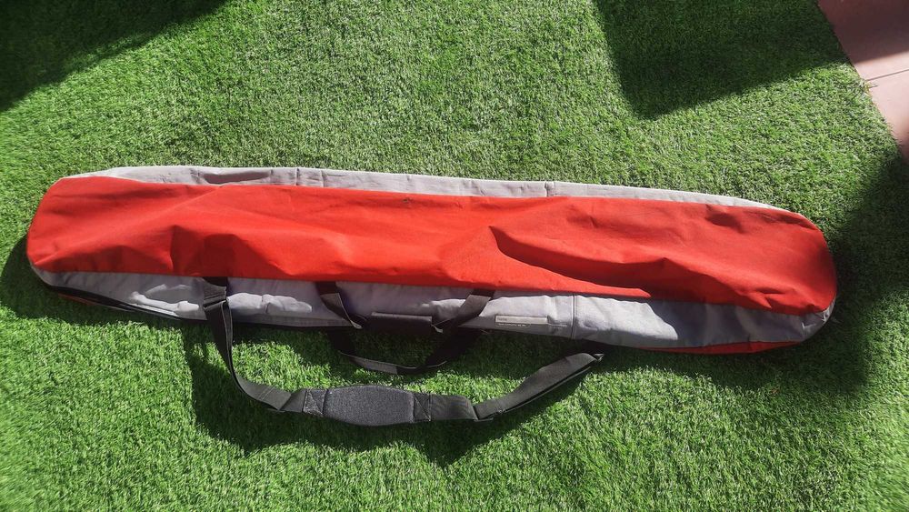 Prancha Snowboard + suporte pés + saco