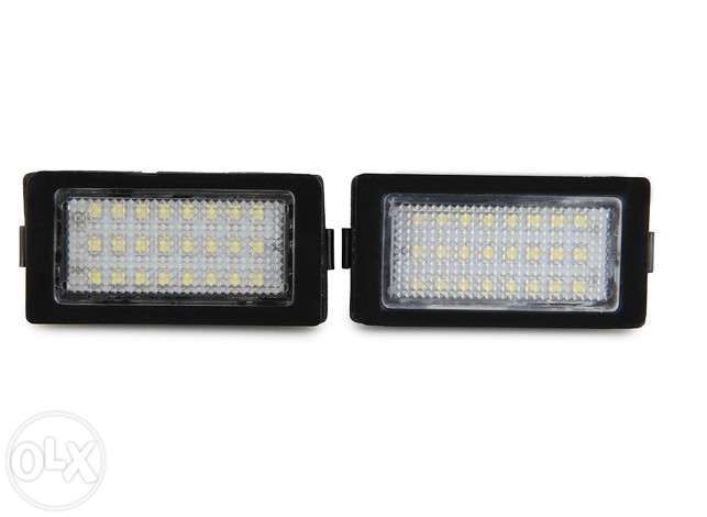 Led подсветка номера BMW E38