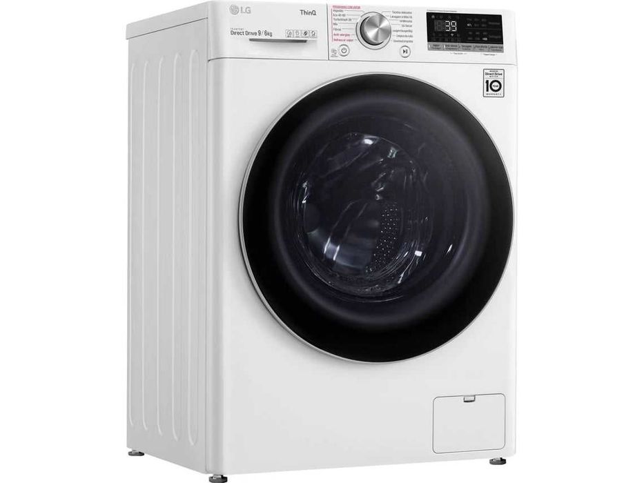 Máquina de Lavar e Secar Roupa LG 6/9 kg - 1400 rpm - Branco