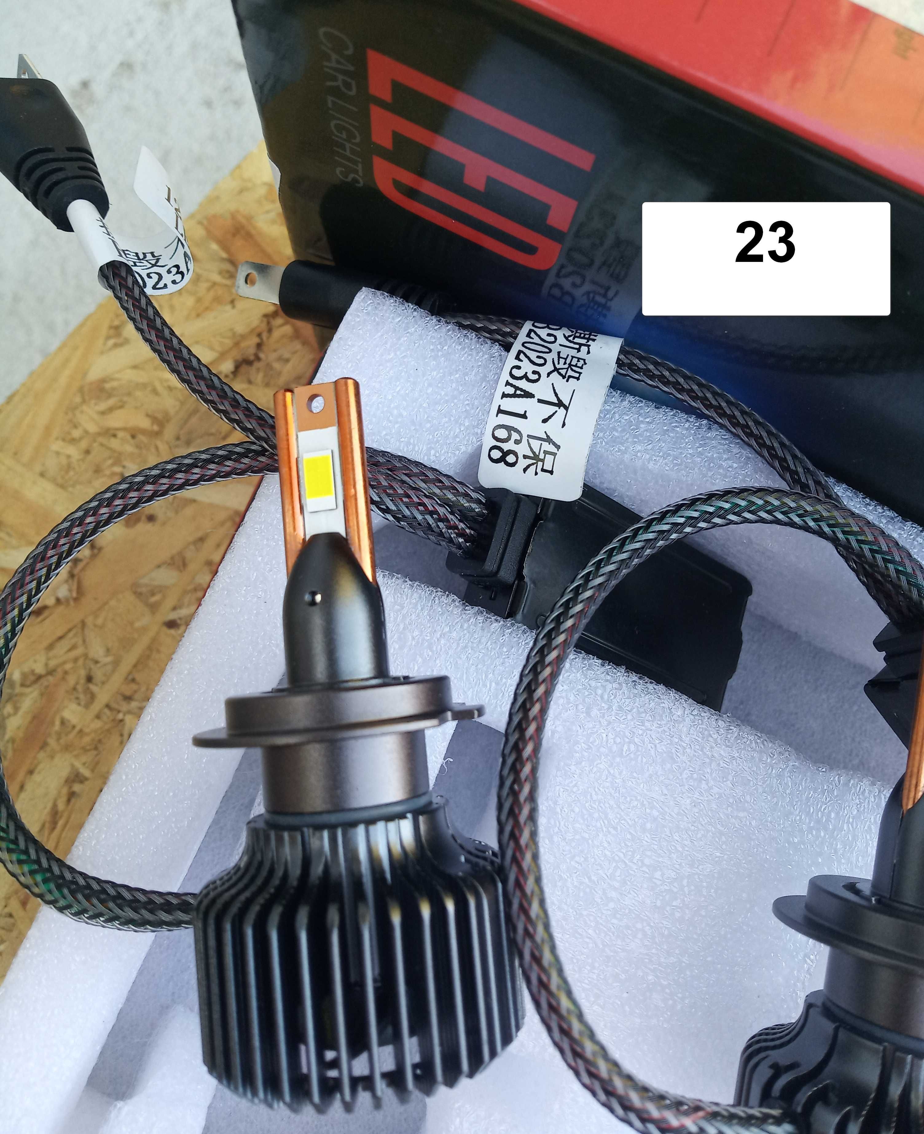 LED лампы H7 головного света - диодные лампы , K5C,  диод CSP
