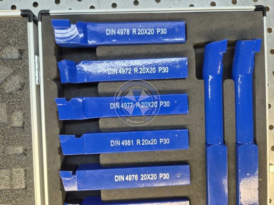 Noże tokarskie 20x20mm 11 sztuk zestaw noży tokarskich 20mm