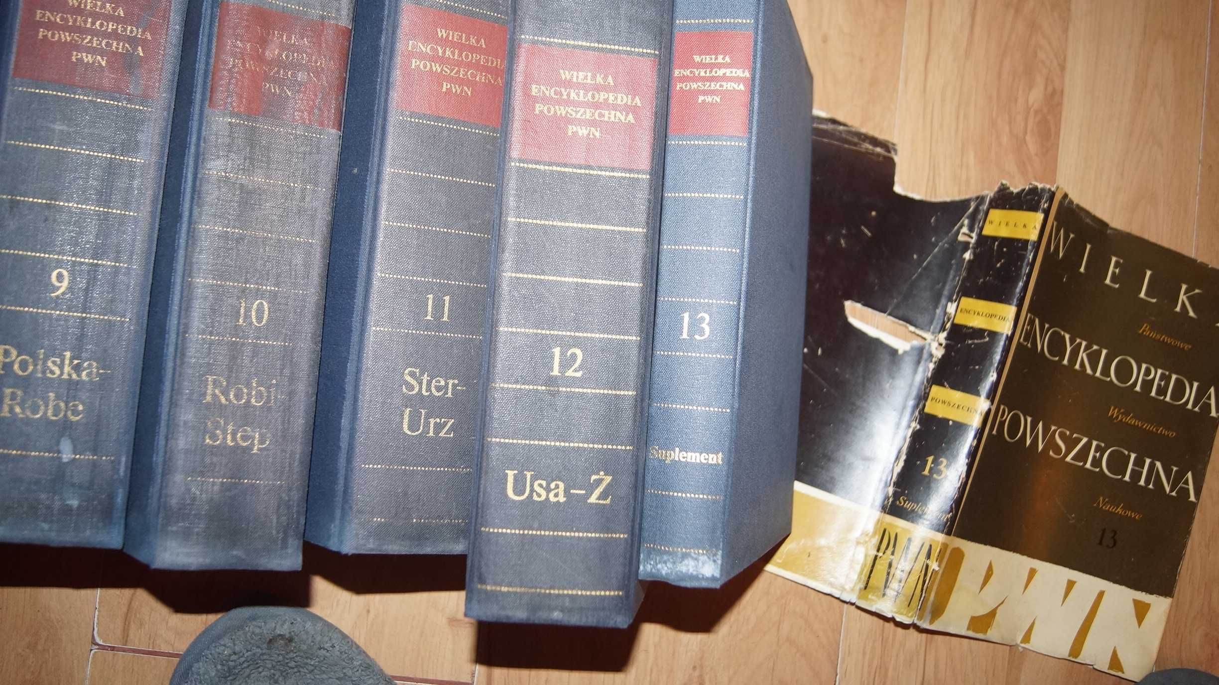Wielka Encyklopedia Powszechna PWN  1962r 12 tomów cena za całość