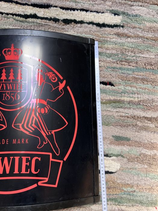 Reklama podświetlana neon Żywiec birofilia