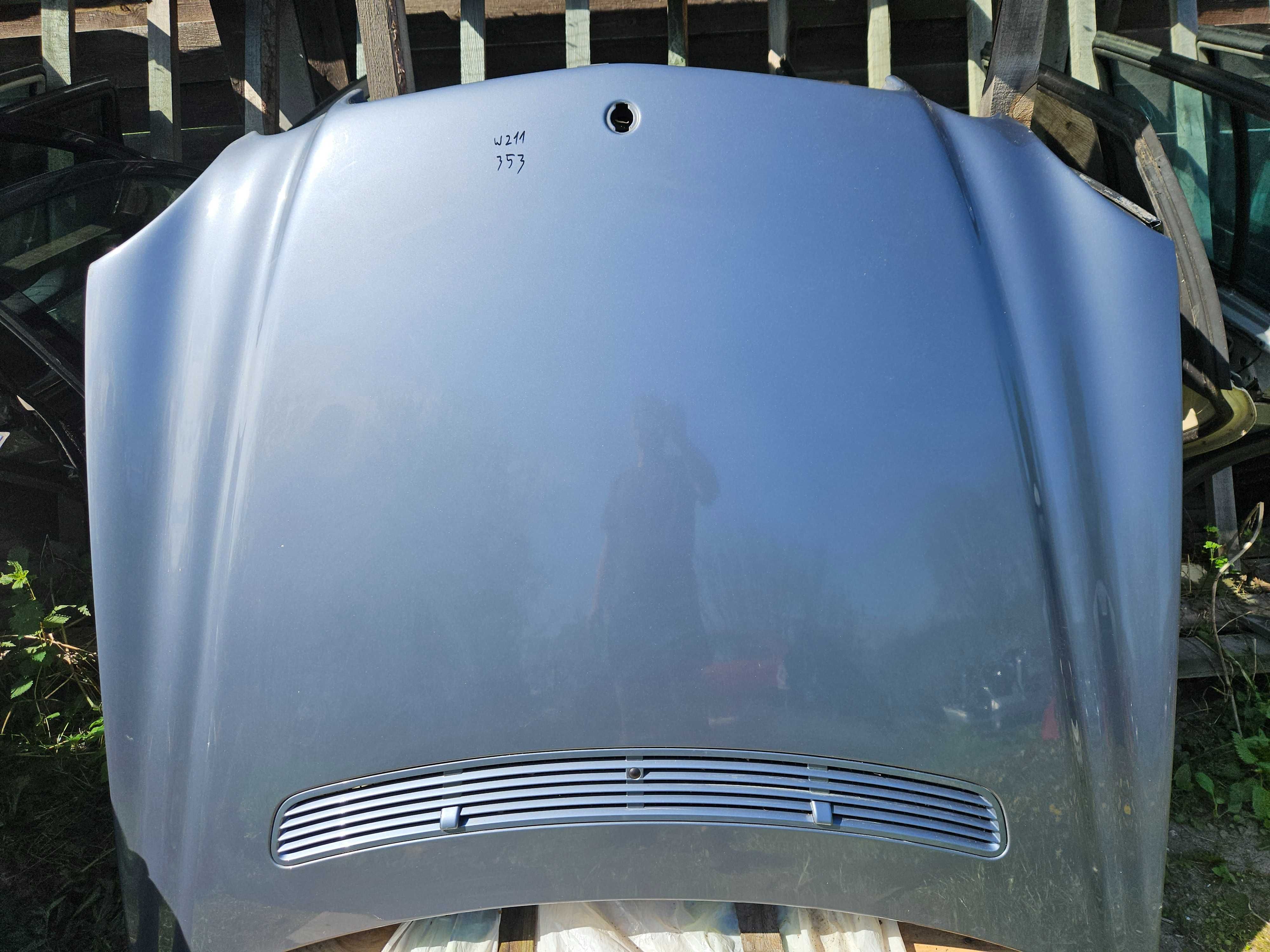 Mercedes w211 maska pokrywa silnika przednia przód kolor C353