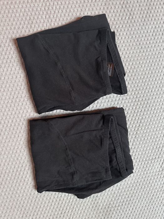 Czarne getry ciążowe H&m Mama r. M, 2 sztuki