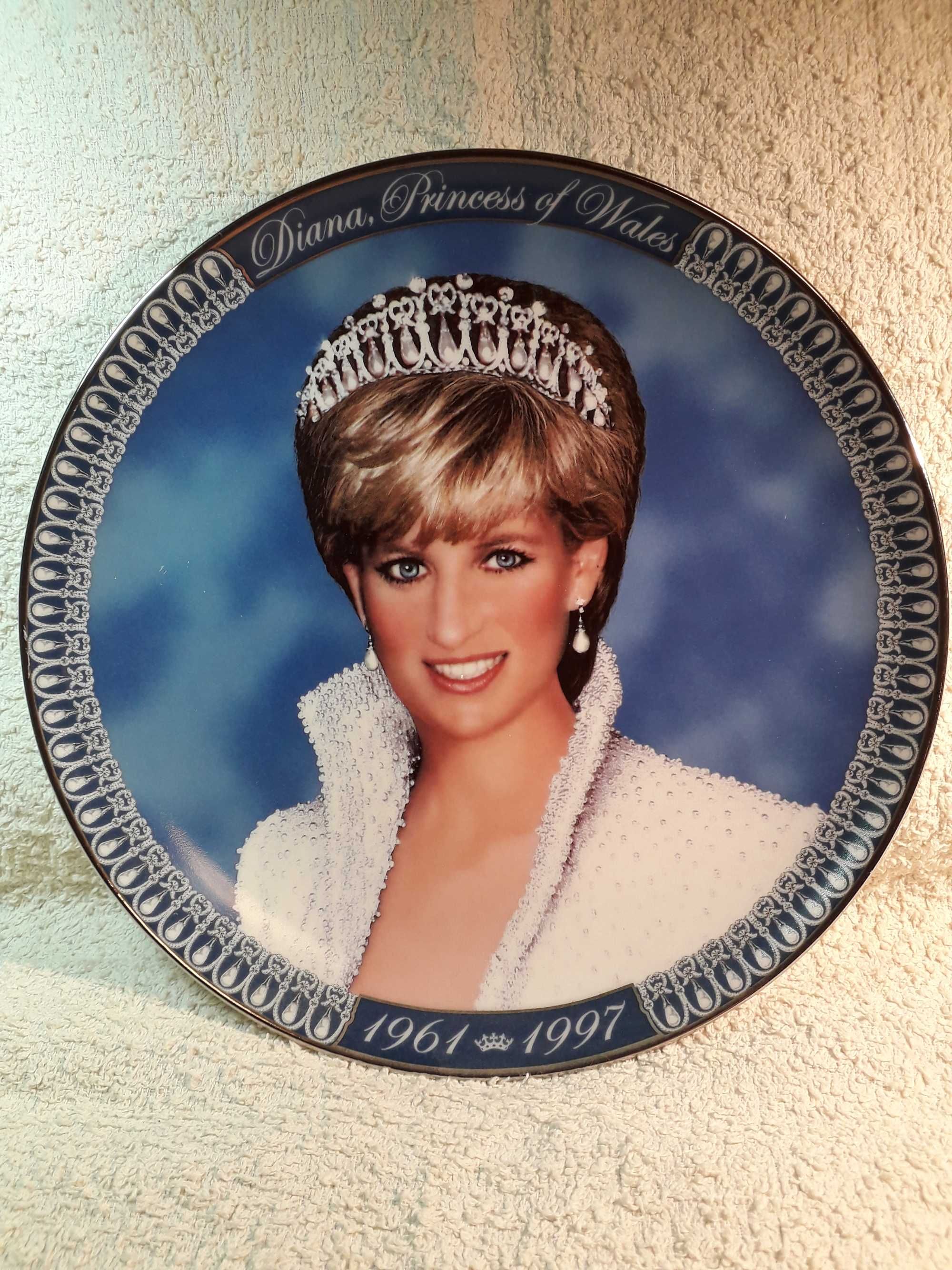Okazja  Talerz porcelana Diana Księżna Walii , Portret