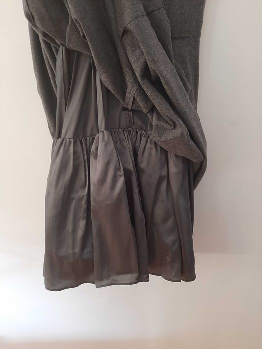 Wełniana szara sukienka rozkloszowana 303 Avenue 36 S