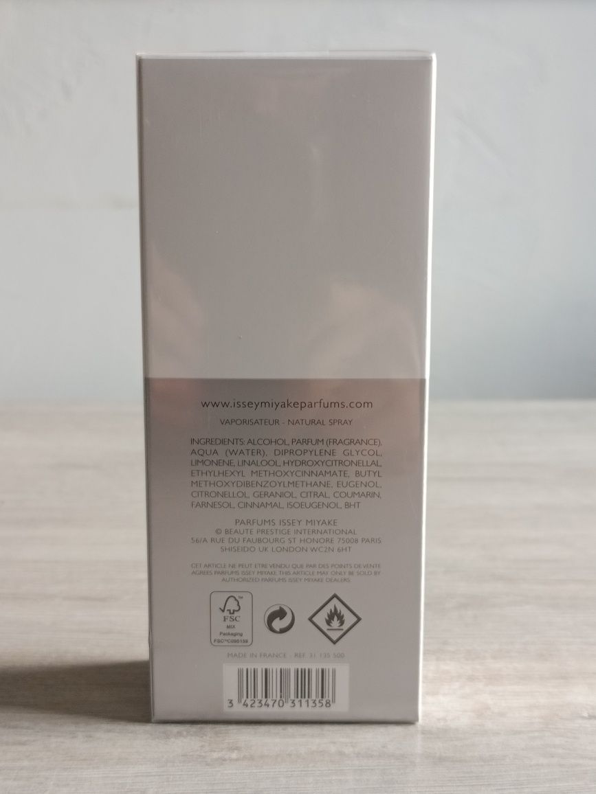 Issey miyake l'eau d'issey pour homme 75ml edt оригінал