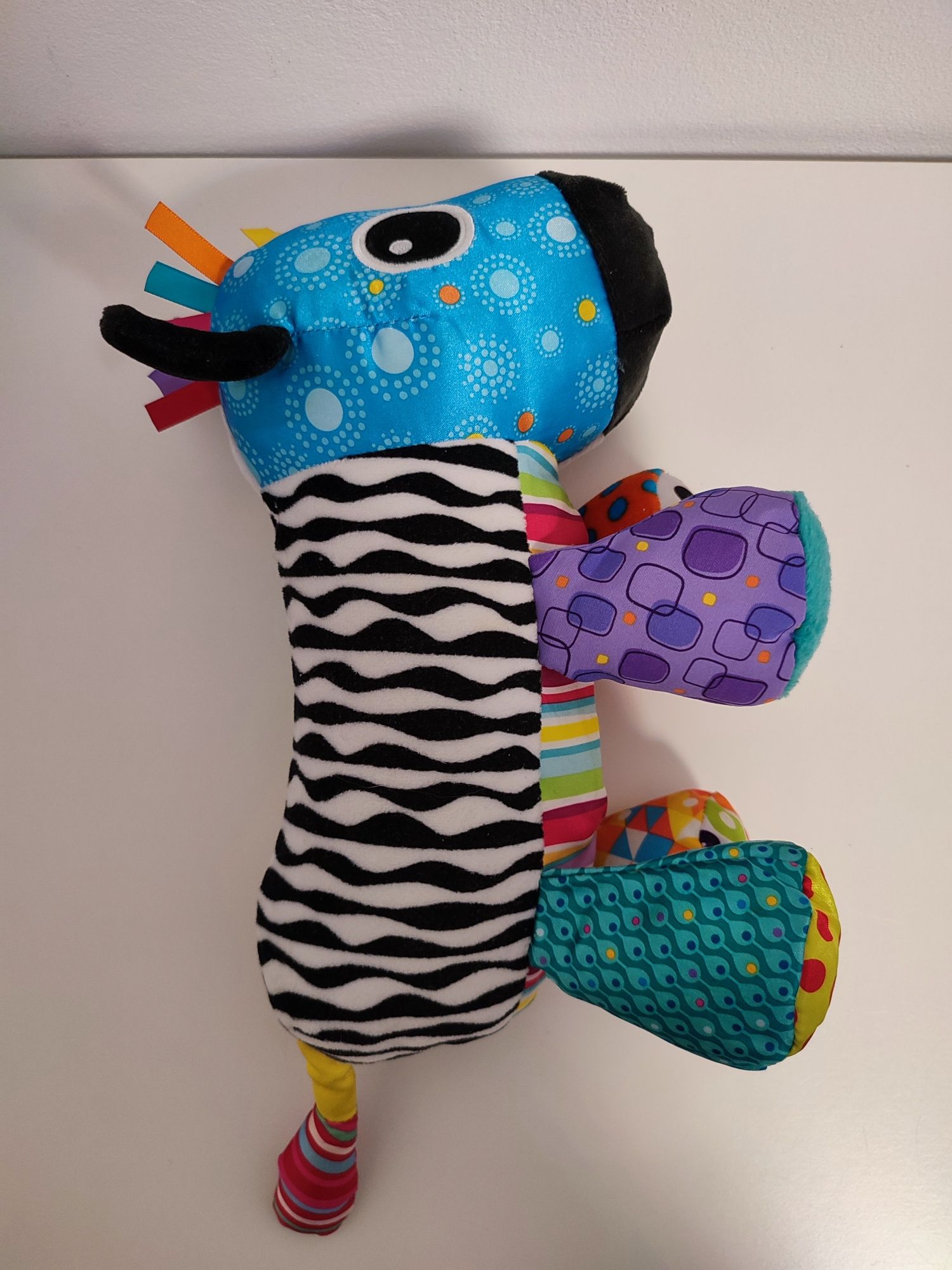 Zebra lamaze przytulanka