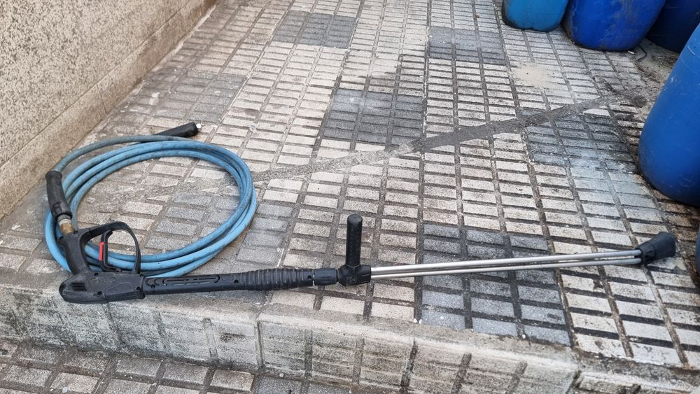 Pistola com mangueira alta pressão