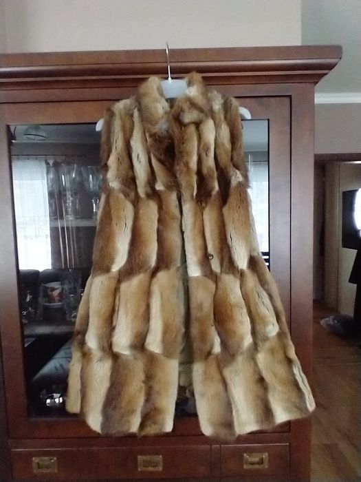 Kamizelka norki futro naturalne