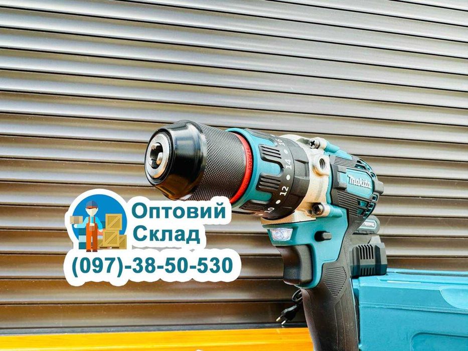 Якісний Безщітковий Шуруповерт Макита DHP485 XGT на Акамуляторі 36V/6A