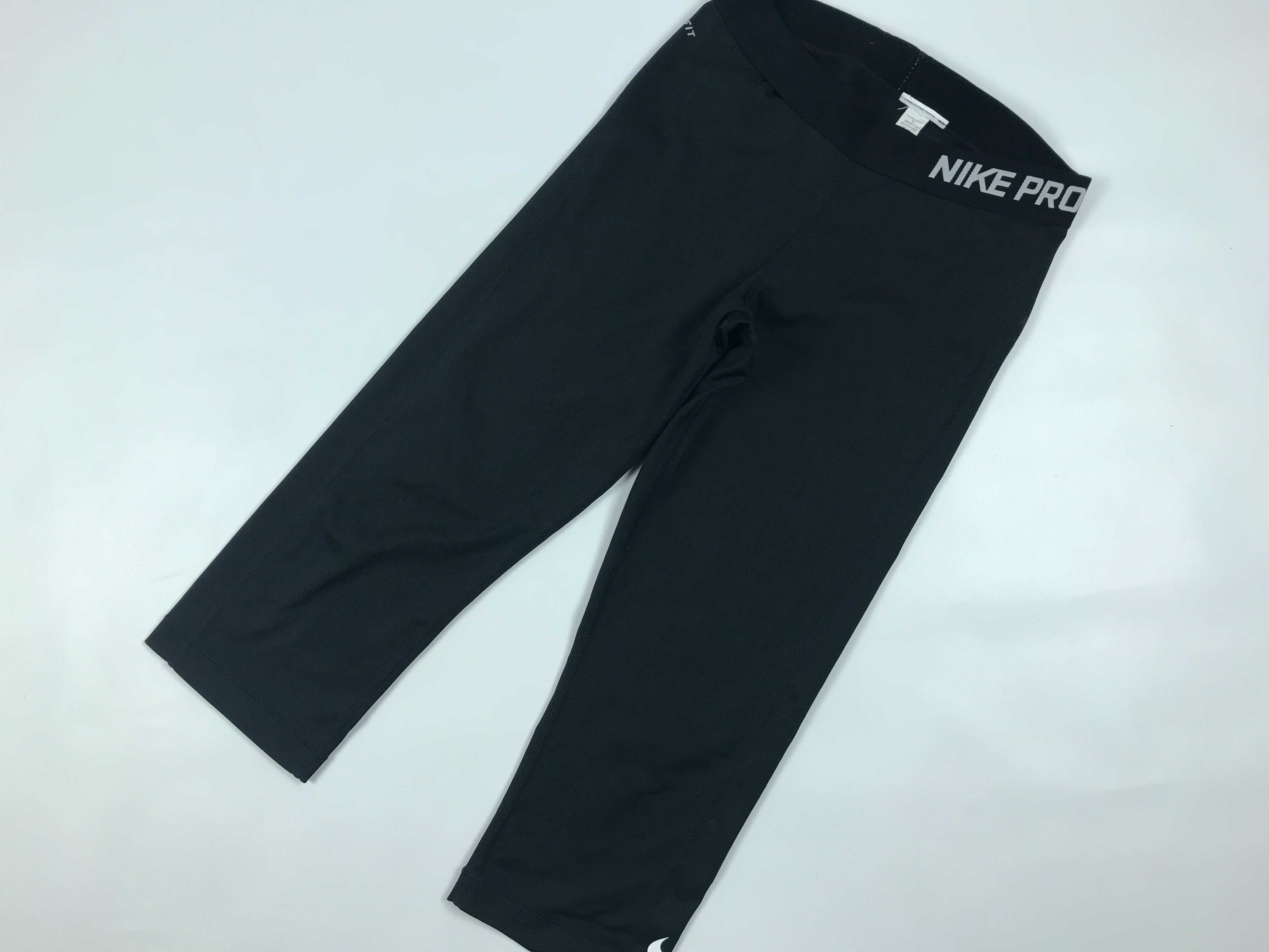 Nike Pro Core Dri Fit Женские 3/4 Компрессионные Леггинсы Лосины