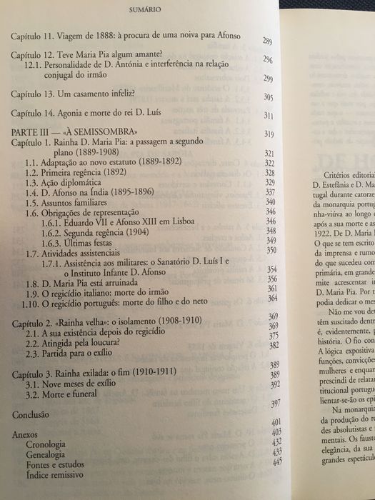 D. Pedro V e os Negócios Militares/ D. Estefânia/ D. Amélia