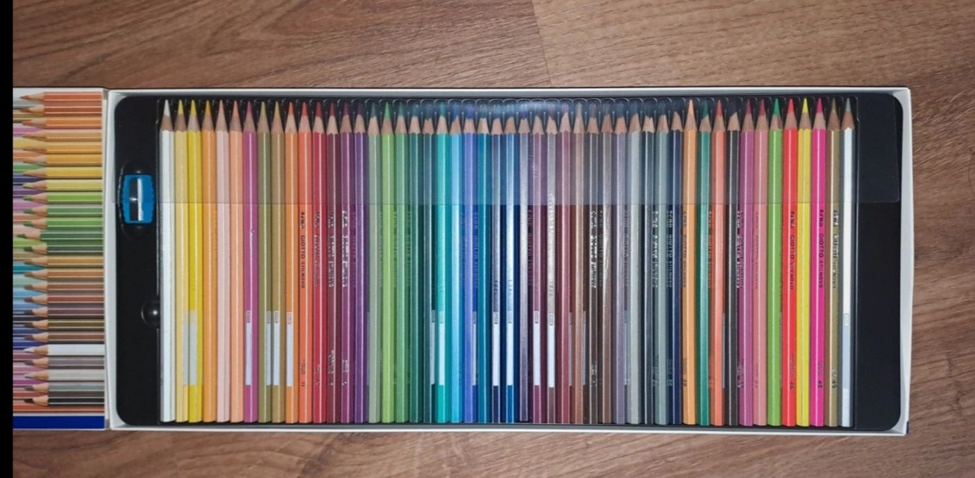 Conjunto lápis de cor da giotto