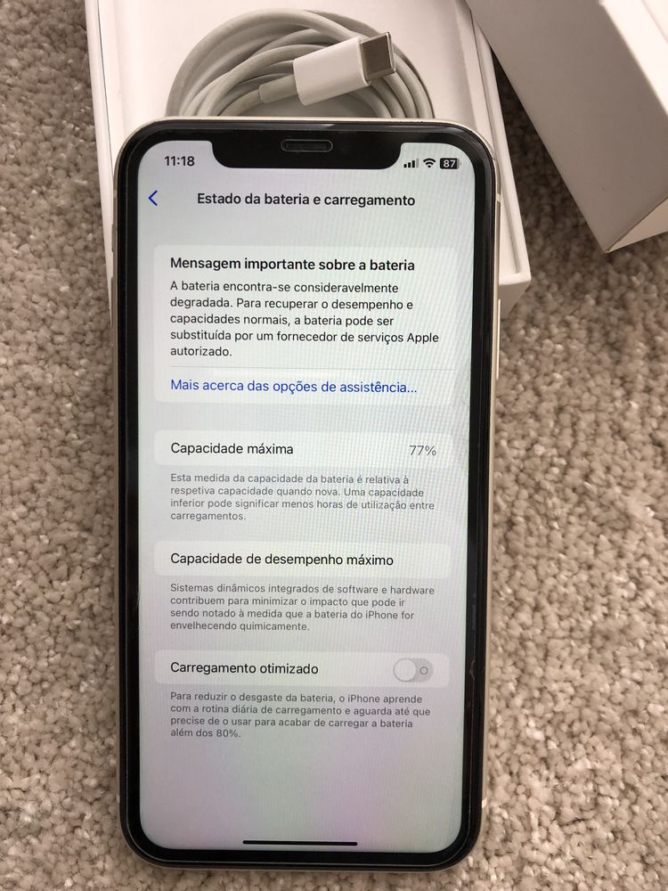 iPhone 11 64gb usado