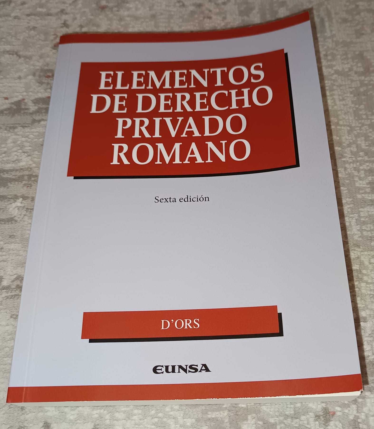 Elementos de Derecho Privado Romano