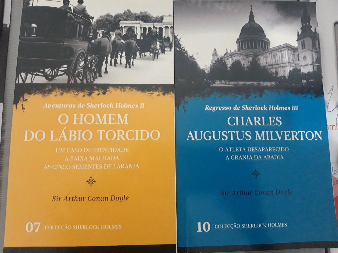 Livros Coleção Sherlock Holmes (4 livros)