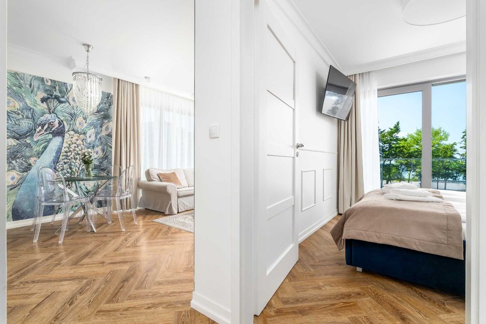 Balticus apartament Opal 20 narożny z  widokiem na morze Promenada Gwi