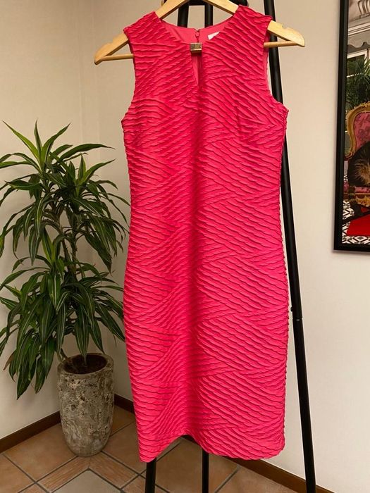 Vestido rosa Calvin Klein - NOVO com Etiqueta (pink dress new)i