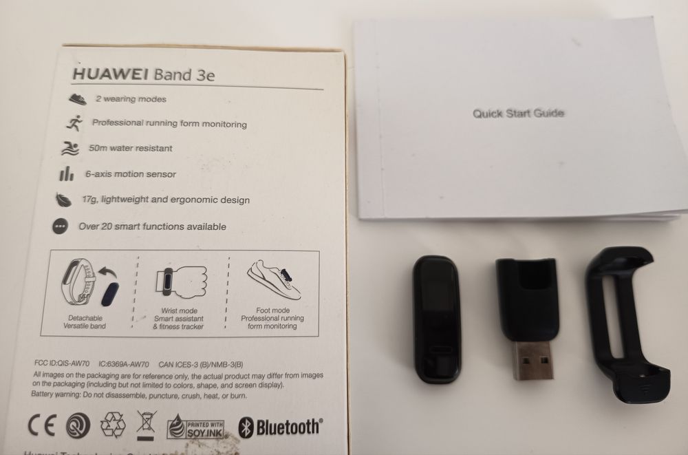 Pulseira corrida Huawei Band 3e