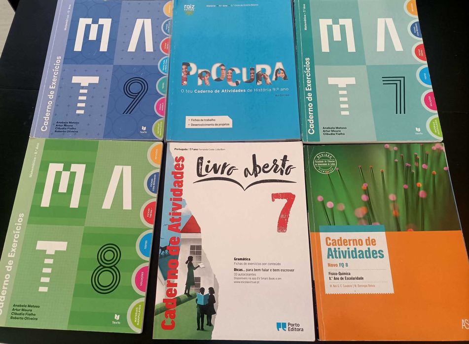 Cadernos de Exercícios 7°8°9°Anos