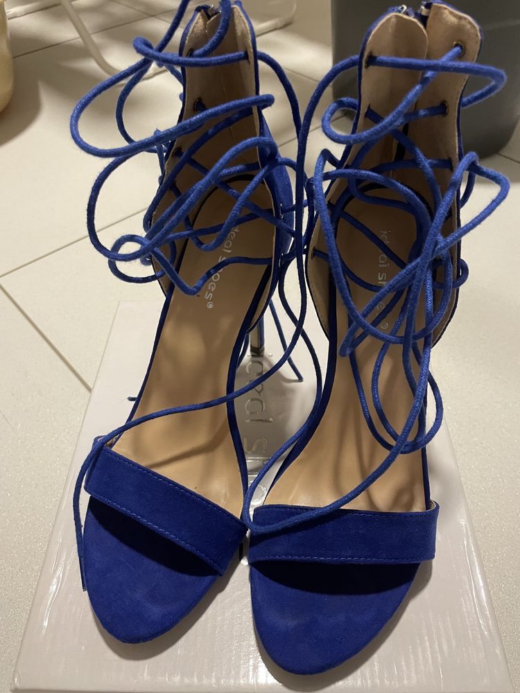 Sandały Niebieskie