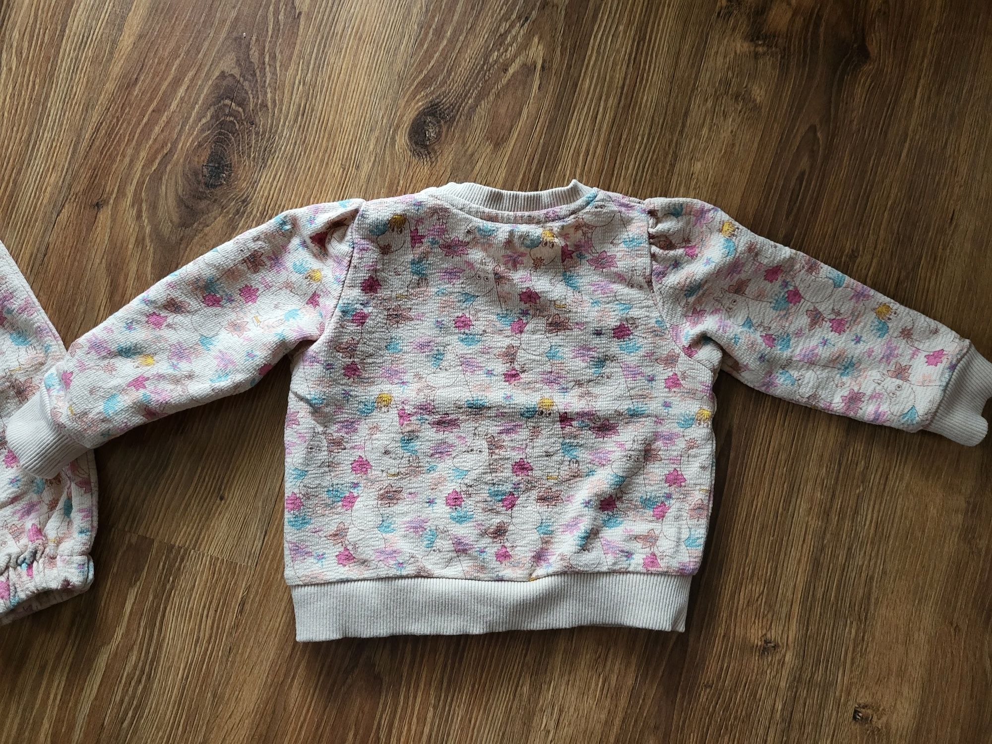 Dres bluza spodnie reserved 74 muminki