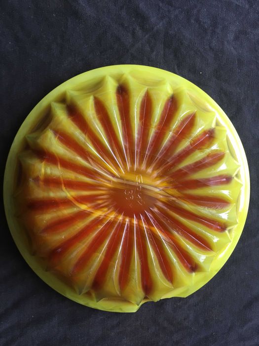 Пепельница Стрый Янтарное стекло