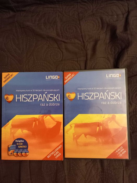 Hiszpański Raz a Dobrze LINGO Książka z 3 płytami