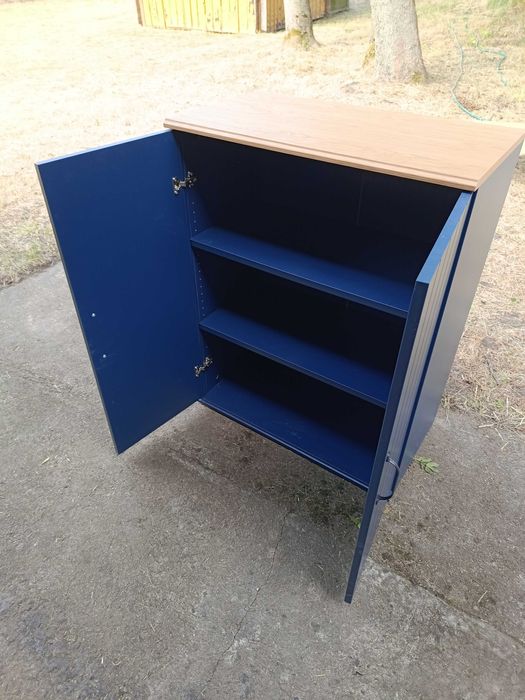 Szafka IKEA w kolorze granatowym