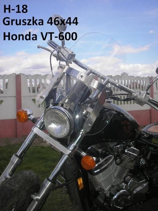 Szyba honda VT 600 Gmol,gmole Stelaż lampy