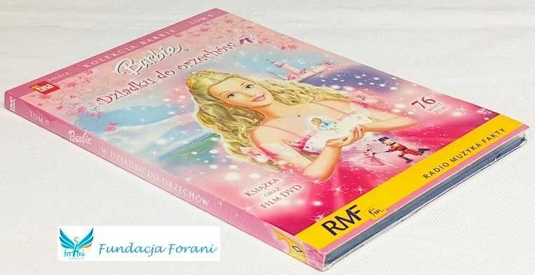 Kolekcja Barbie Dziadku do orzechów Tom 9  KSIĄŻKA+DVD