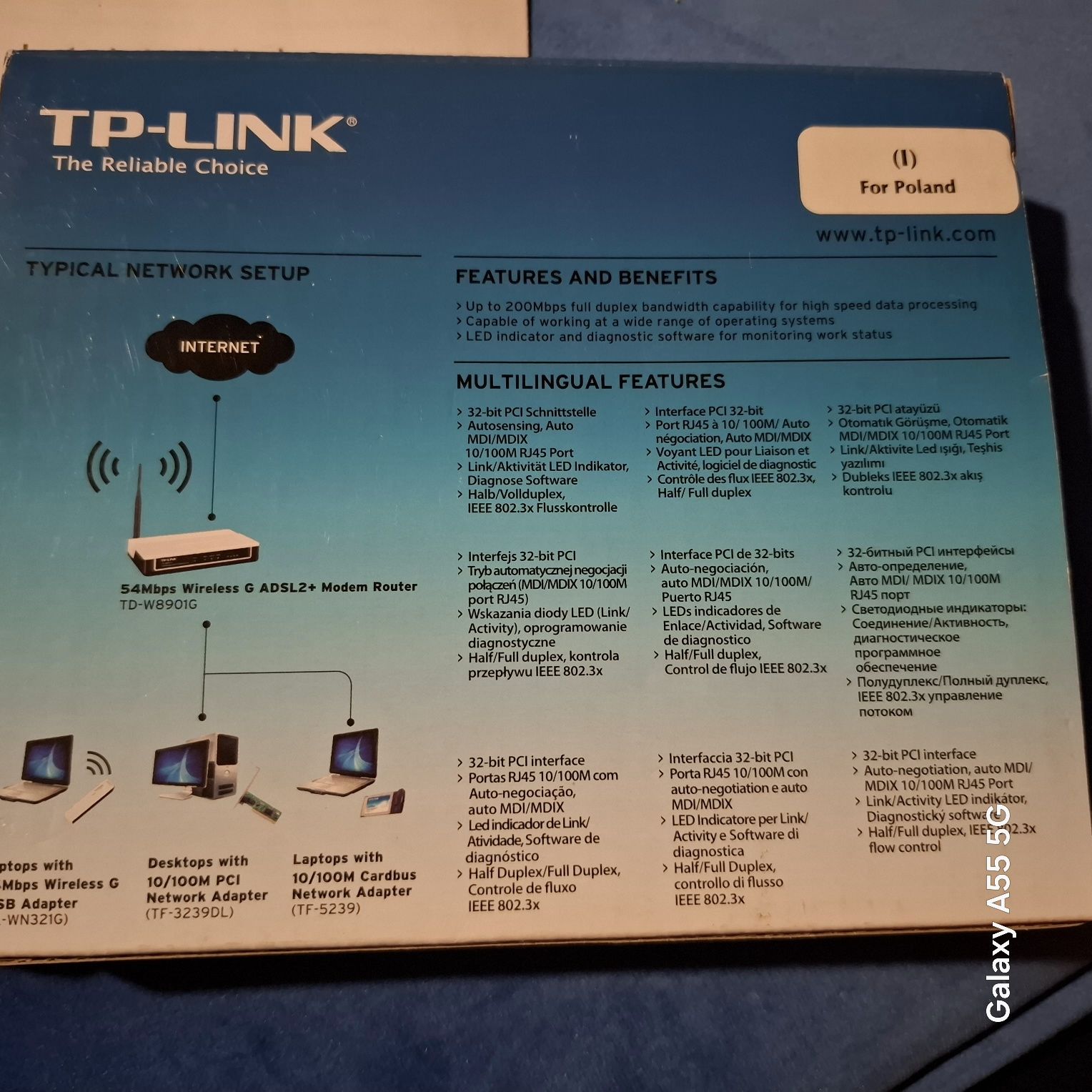 TP- LINK karta sieciowa