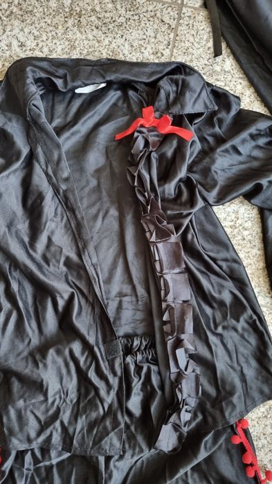 Fato de carnaval de Zorro