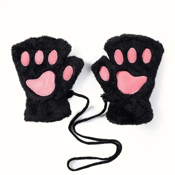 Kostium kota Kocie uszy opaska rękawiczki strój kota przebranie łapki