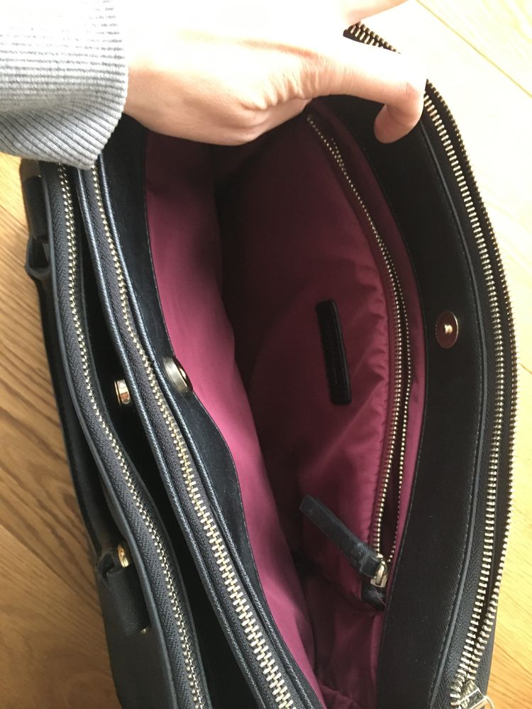 Zara elegancka torebka biznesowa / torba laptop