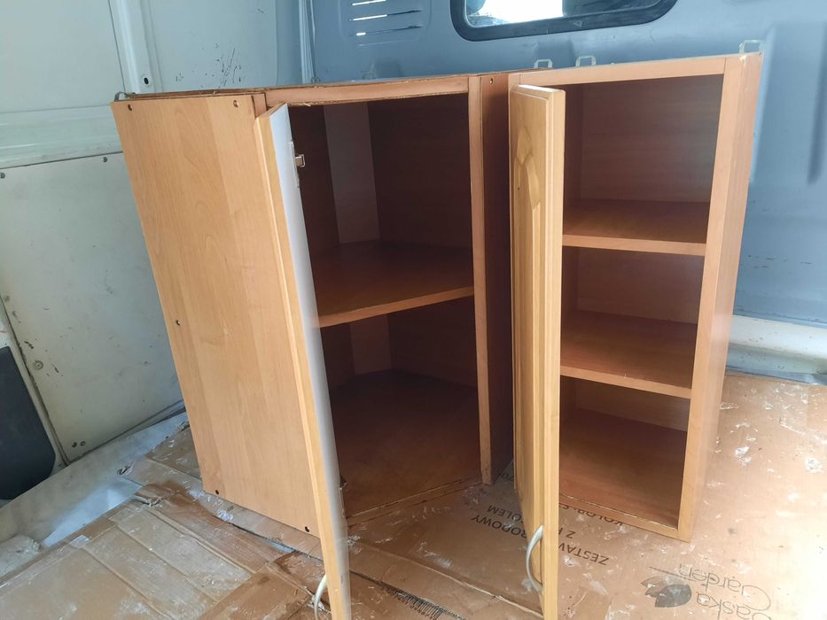 Zestaw kuchenny meble kuchenne 5 x szafki górne 2x dolne + blat + okap