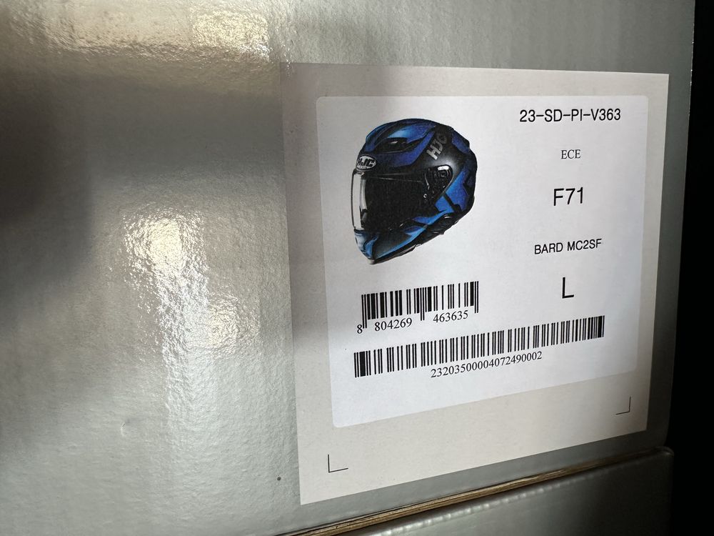 Kask motocyklowy HJC F71 rozmiar L, WLOKNO SZKLANE, DD, PROMOCJA!