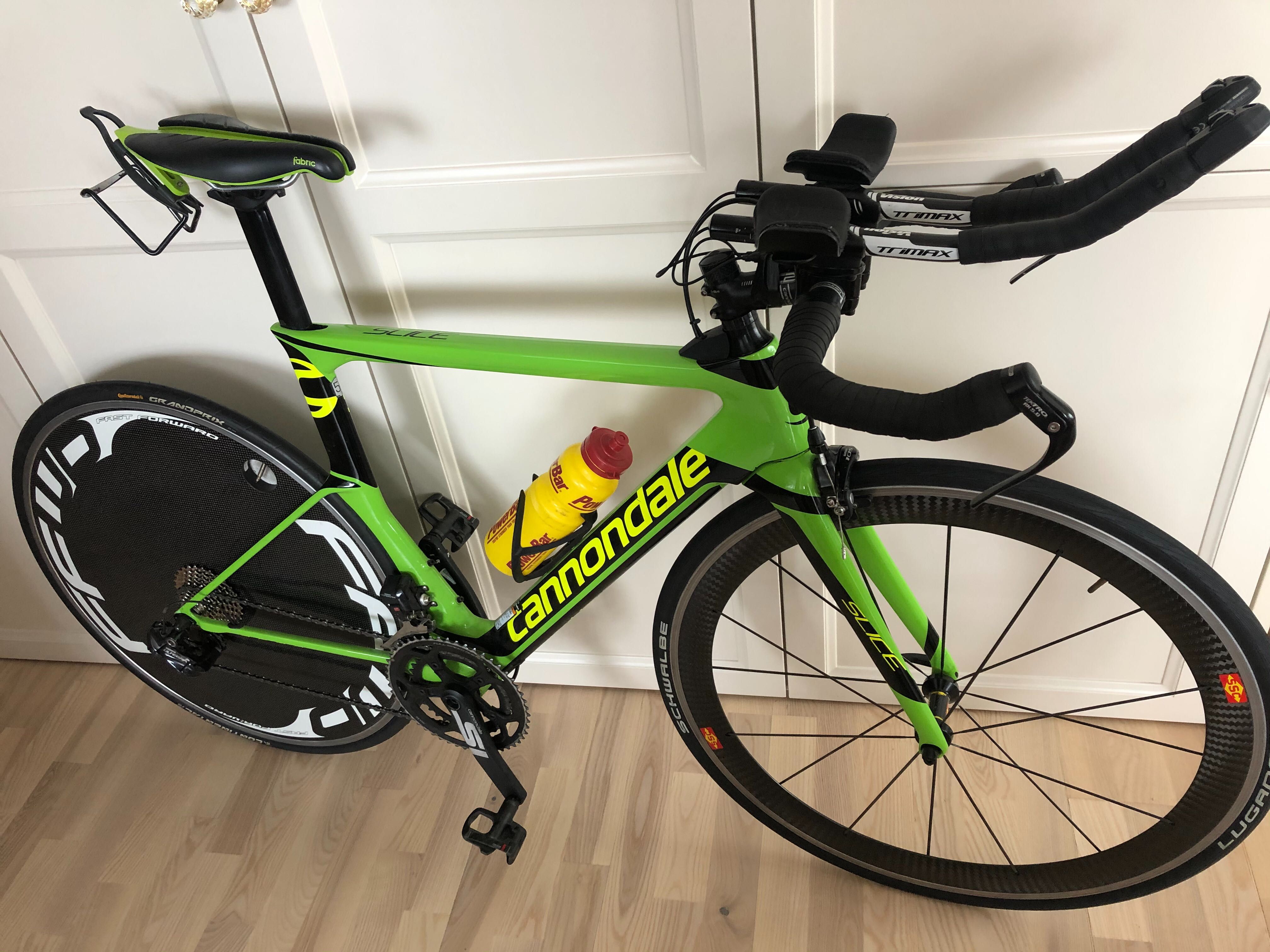 Cannondale Slice carbon TT 2018 ultegra Di2 Roz 54