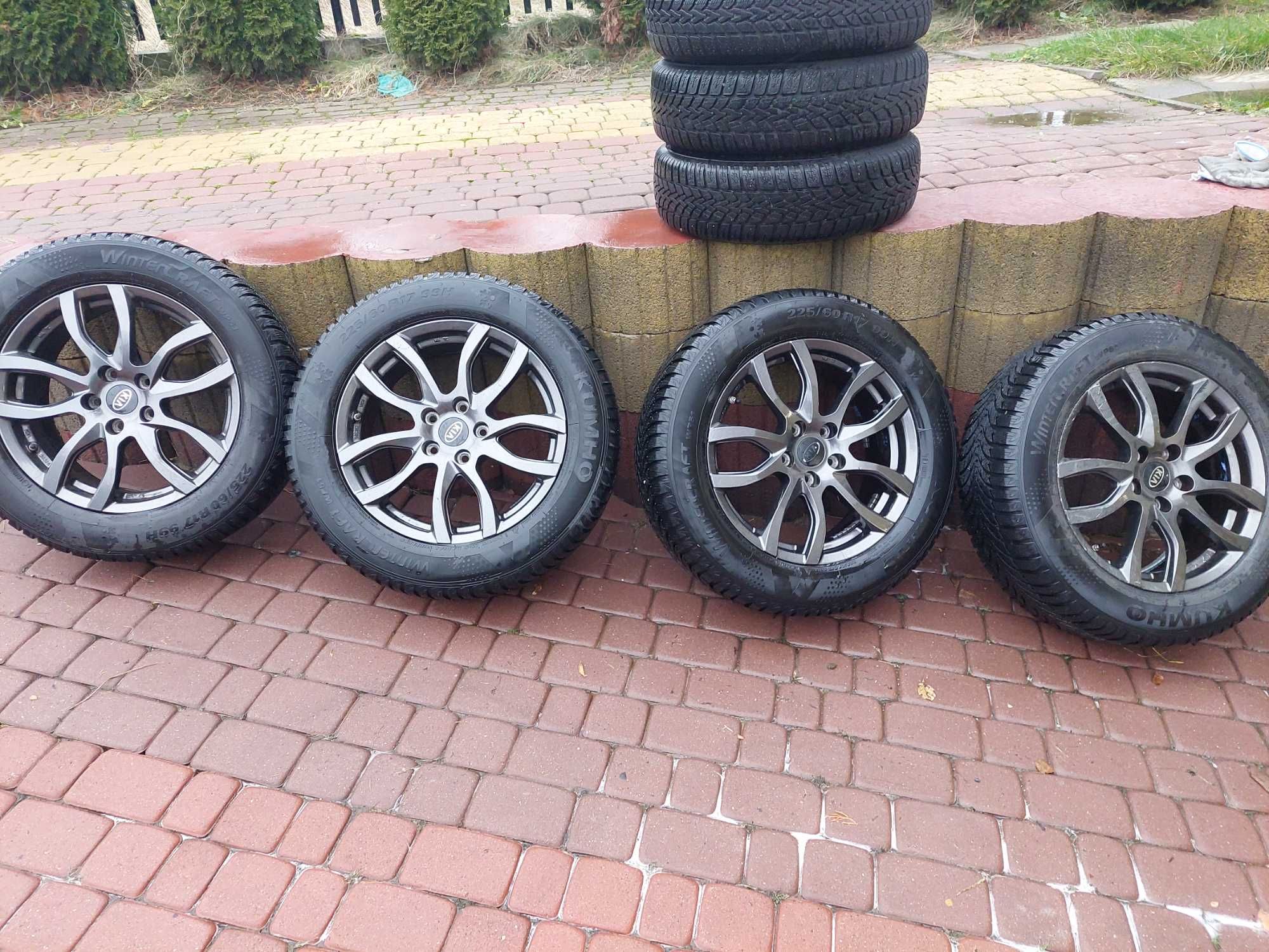 Sportage FELGI 17 KOŁA+ Opony zimowe 225/60R17