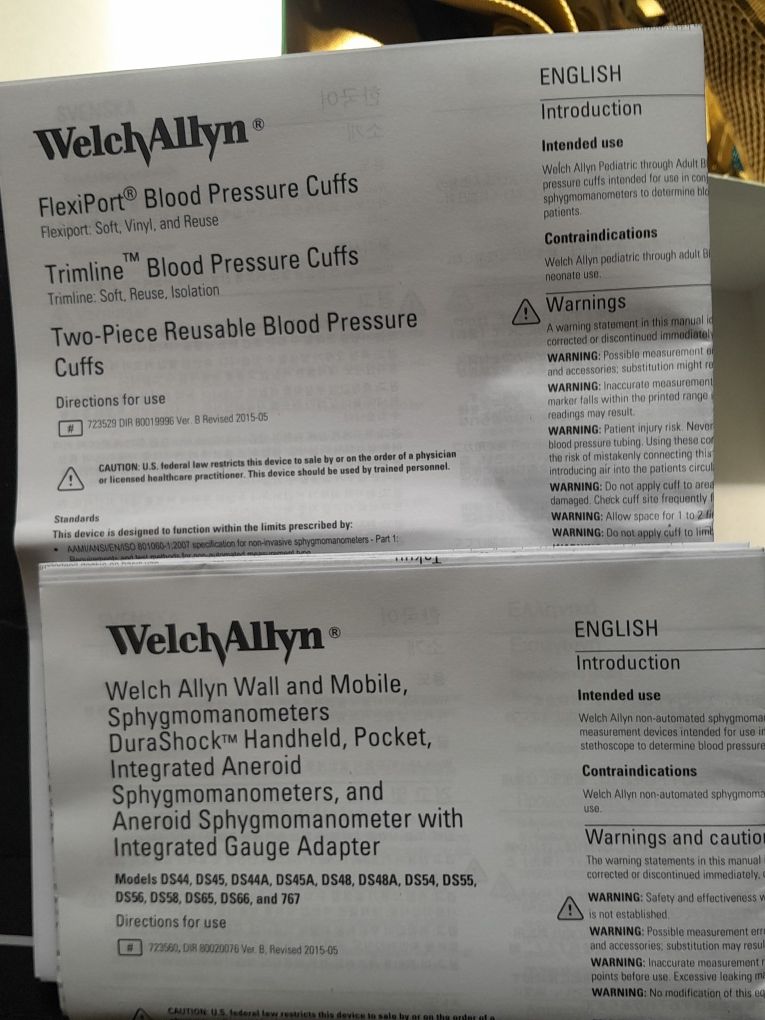 Сфігмоманометр WELCH ALLYN DS45
