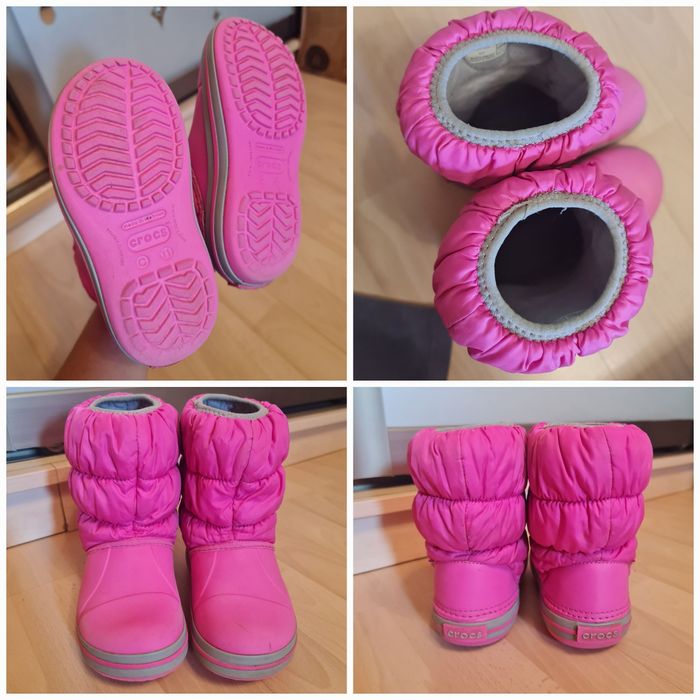 Crocs демісезон HM балетки чорні Хеловін черевики взуття 17.5-18.5-19.